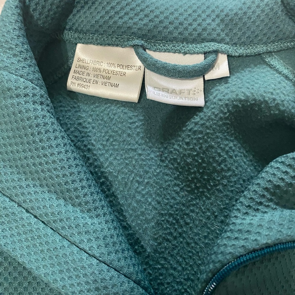 Craft Activewear Midlayer Pullover Thermal Medium… - image 3